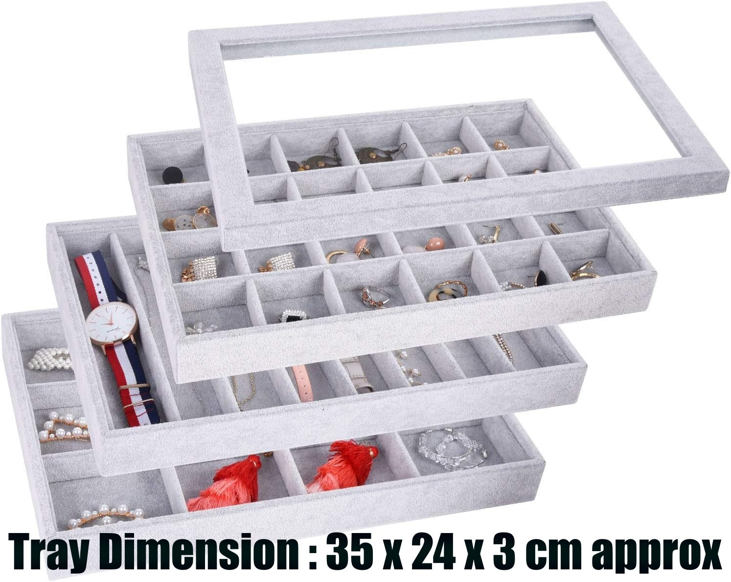 buy rings earrings bangles necklaces jewelry display trays Singapore