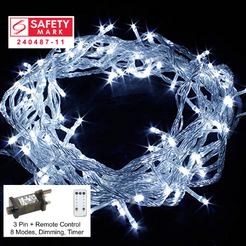 SG Safety Mark – 31V 10M 100 LED Fairy String Light, White