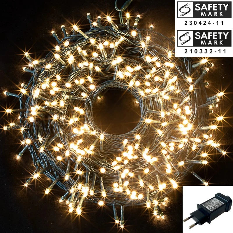 led fairy green string warm white Singapore