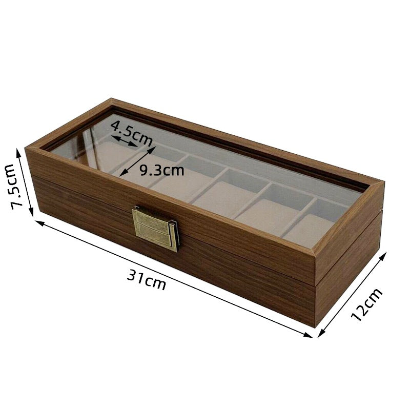 Elegant 6 Watch Display Case Singapore