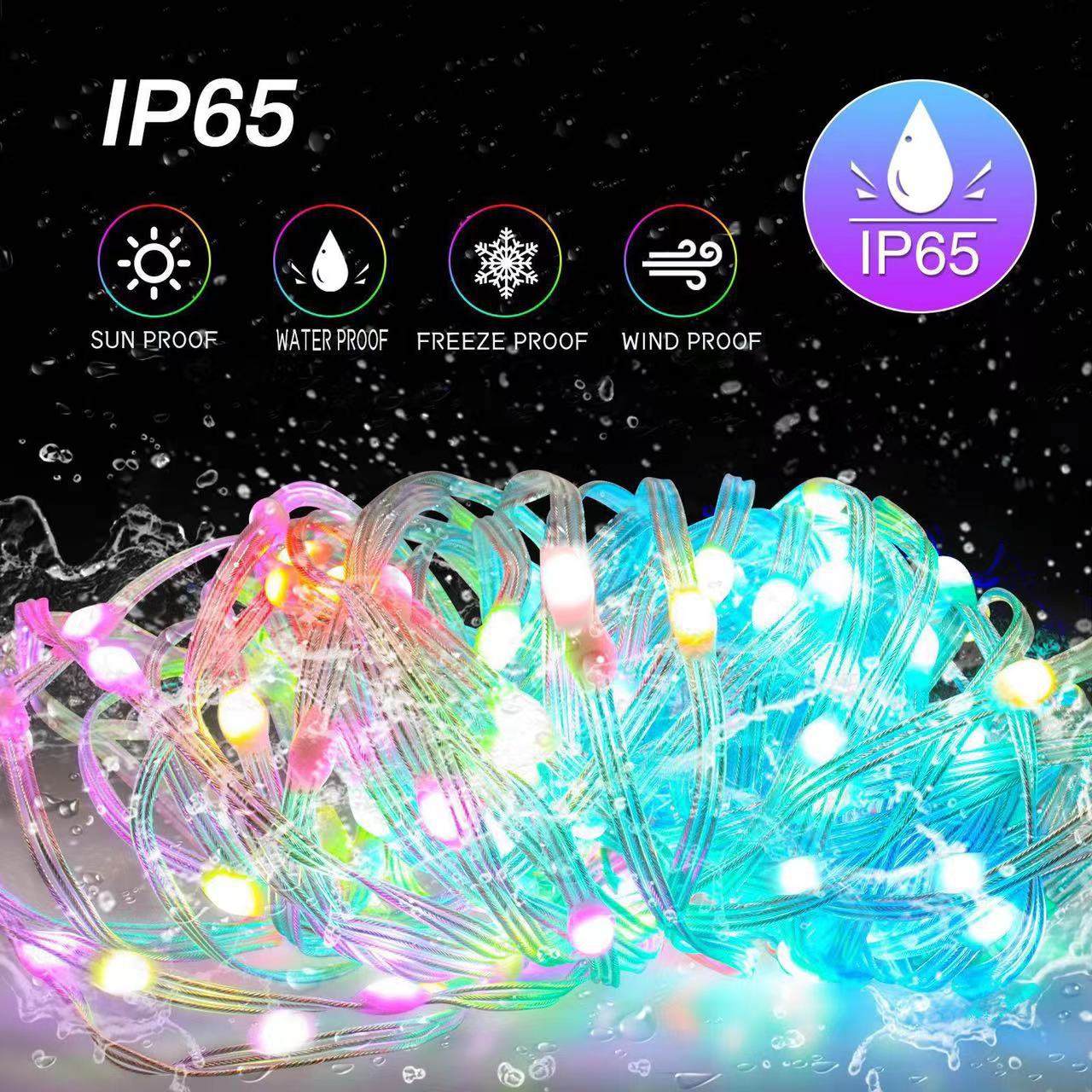 USB Bluetooth APP 10 Meter 100 Led Fairy String Light with Remote Control
