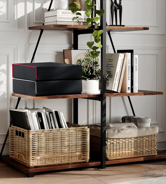 2 Rows Trading Card Storage Box Covered Top - Organizer for Magnet Case for Magic the Gathering Pokemon YuGiOh Sports Cards, Leather MTG TCG PTCG