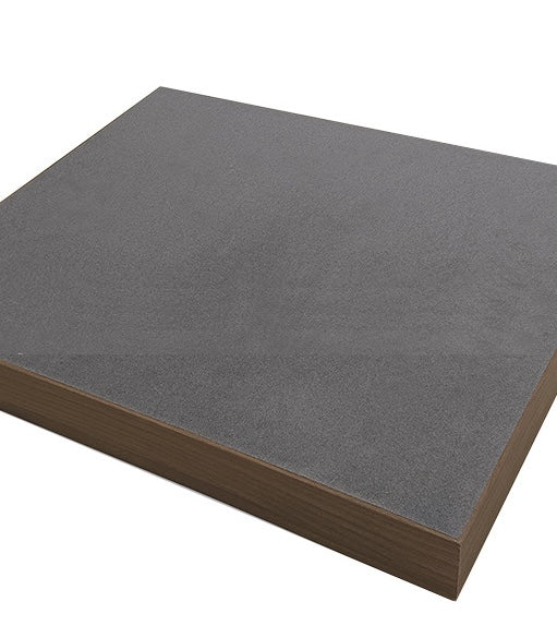 24 Slots Wooden Watch Storage Display Tray , Brushed Grey PU