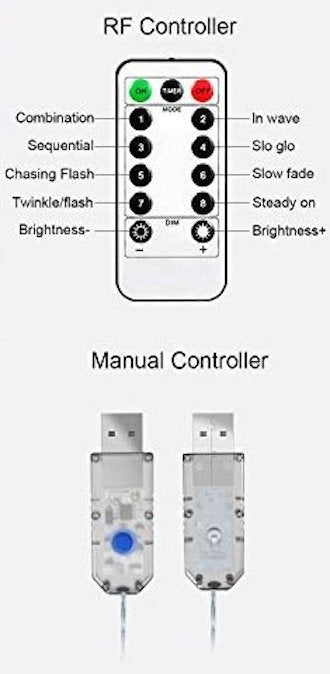 3M x 3M Warm White Transparent Fairy Curtain Lights – USB Operated Backdrop Lighting