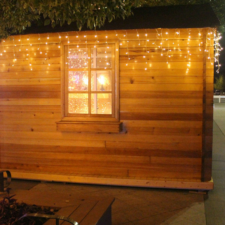 backdrop led fairy lightings outdoor Christmas