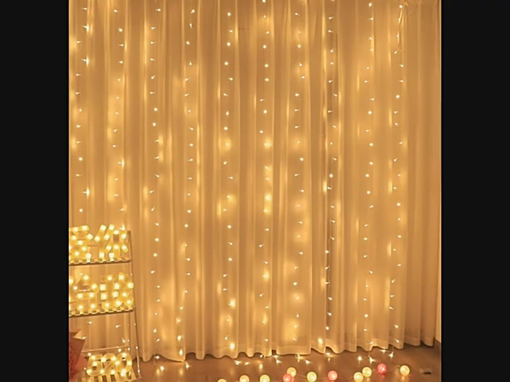 party wedding back drop led fairy lights
