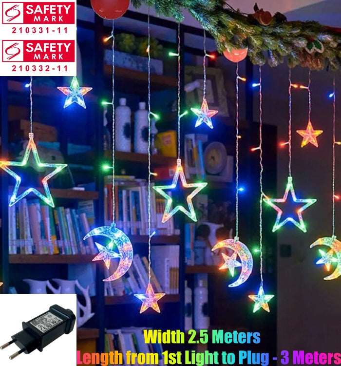 hari raya lampu raya decoration fairy lights multi color Singapore