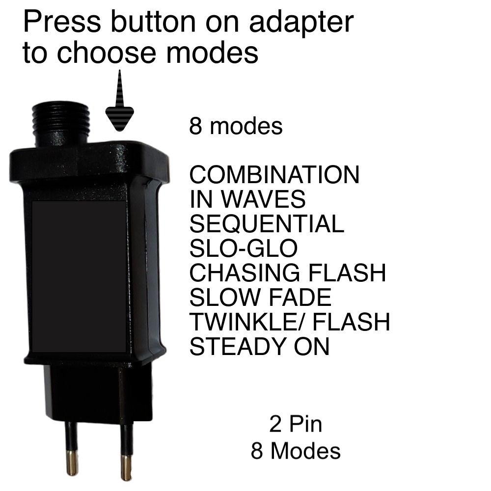 31v safety mark fairy lights adapter