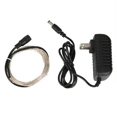 Power Point - 10 Meter 100 Led Silver Wire , RGB Auto Changing Mode