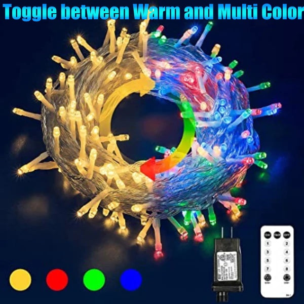 dual or 2 colors fairy string lights christmas singapore