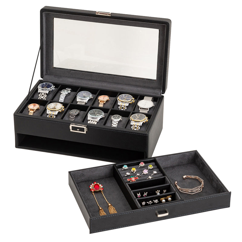 watch jewelry organizer display storage box singapore
