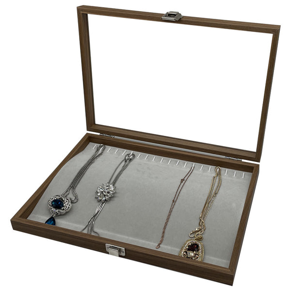 Necklace Wooden Jewelry Storage Box