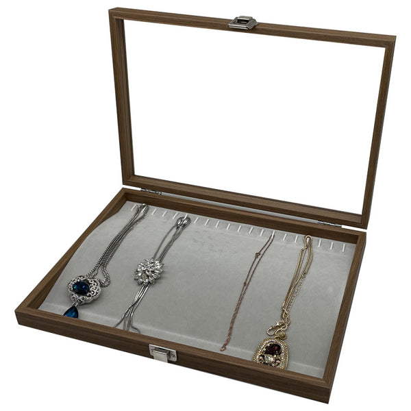 [ STARZ ] Necklace Wooden Jewelry Storage Box