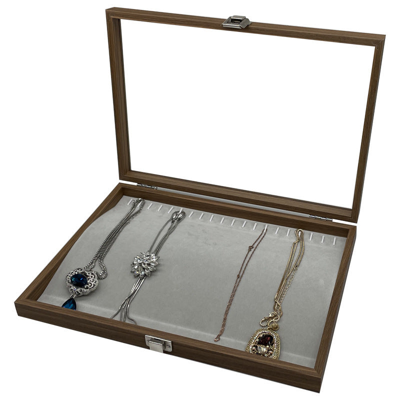 Necklace Wooden Jewelry Storage Box
