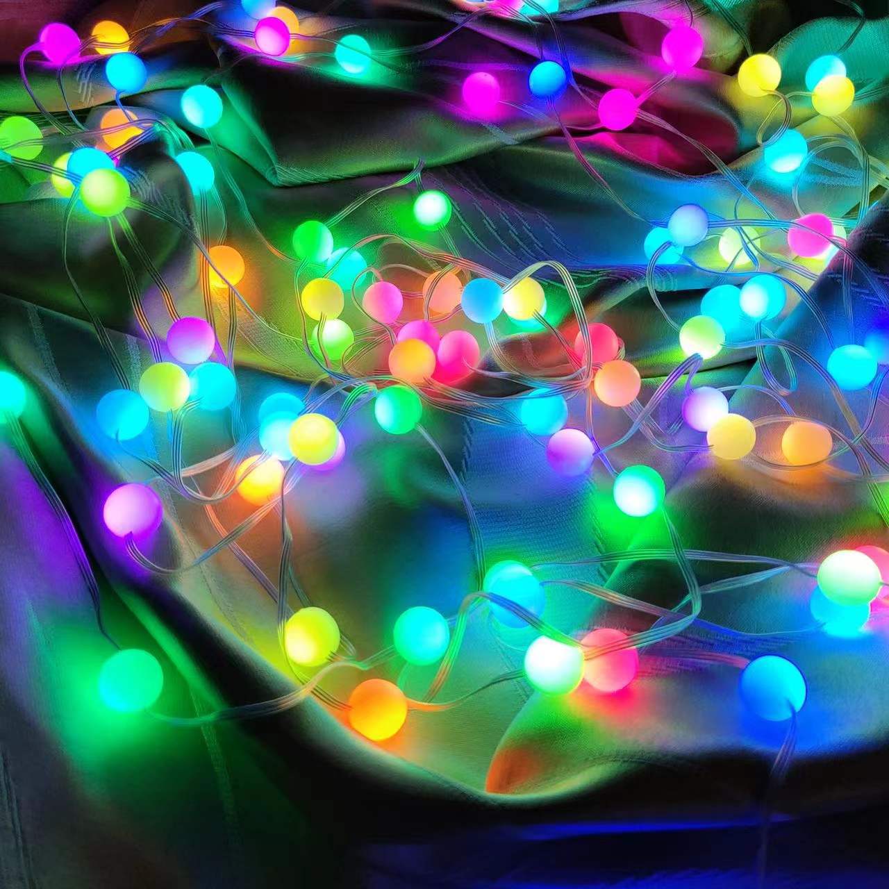 USB Bluetooth APP 10 Meter 100 Ball Led Fairy String Light with Remote