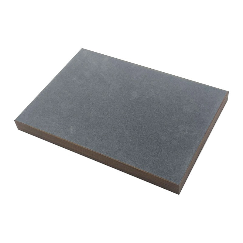 4 Rolls Ring Jewelry Organizer Display Tray Brushed Grey PU