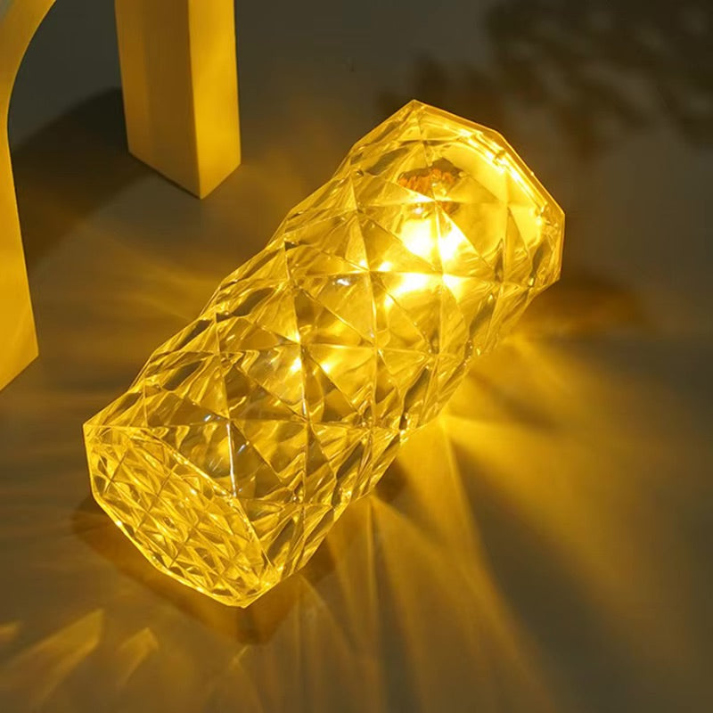 12 Pieces Flameless LED Candle Light Crystal, Battery Operated