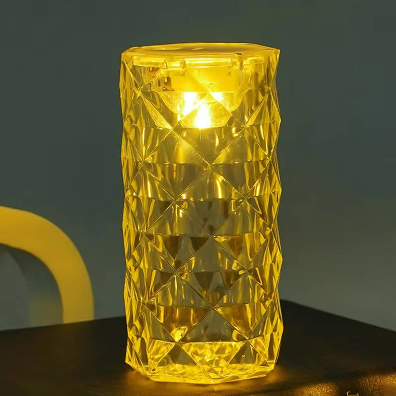 12 Pieces Flameless LED Candle Light Crystal, Battery Operated