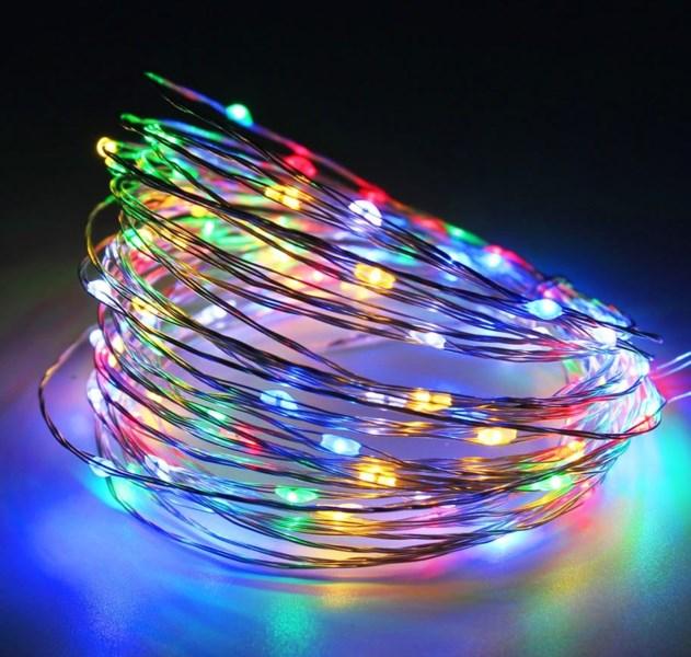 multi color fairy lights