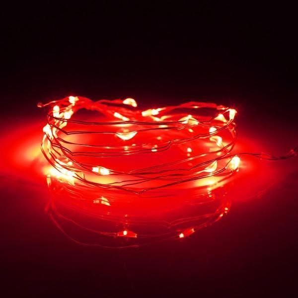 red led fairy string light singapore bottle light