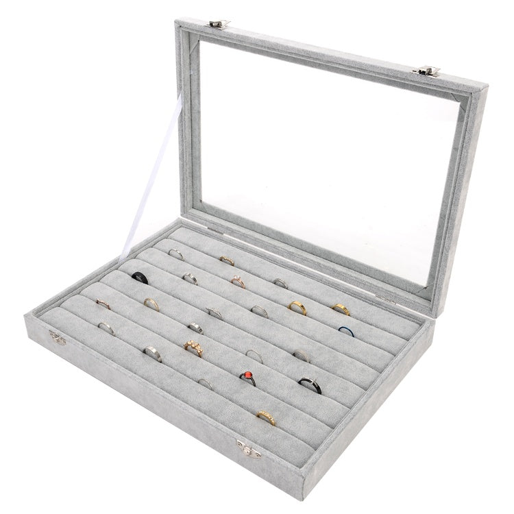Velvet Jewelry Box - Ring Storage Box