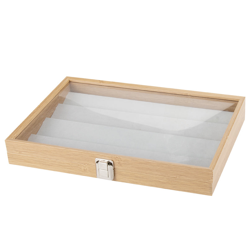 44 Slots Wooden Necklace / Pendants Jewelry Storage Box
