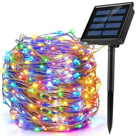 multi color outdoor led fairy solar lights for garden singapore