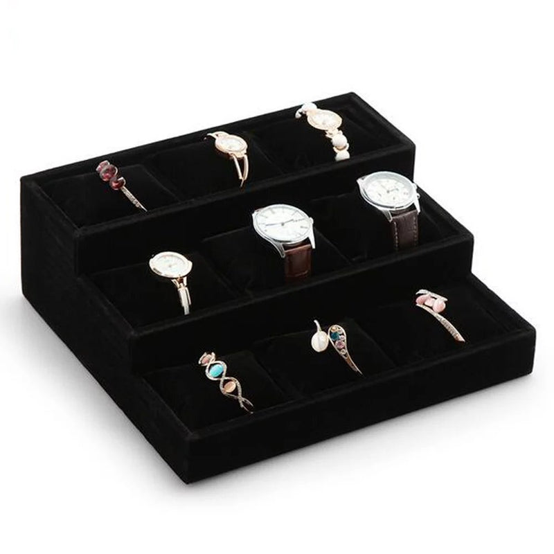 soft cushion jewelry display tray for watch singapore