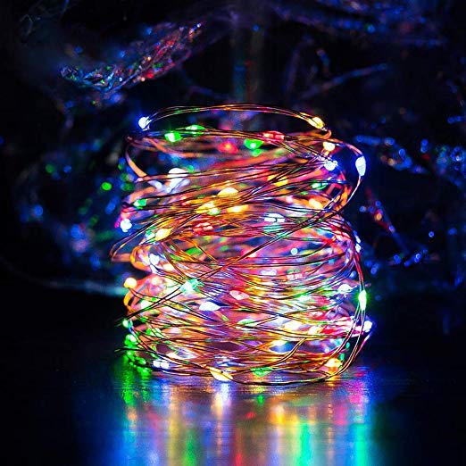 battery led fairy lights copper wire