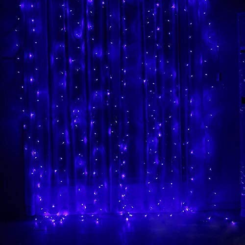 blue usb led fairy curtain lights with remote singapore