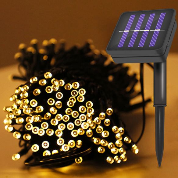 solar power string led light garden singapore