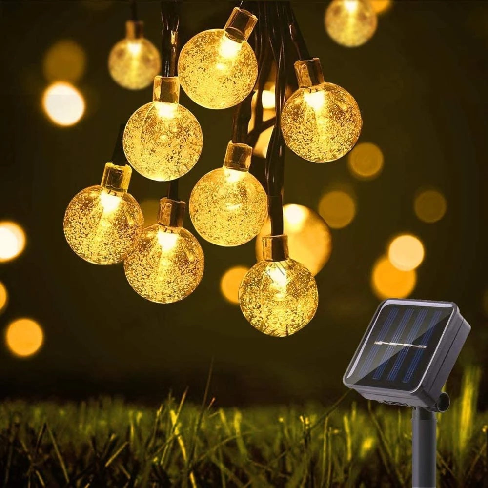 SOLAR POWER CHRISTMAS DEOCRATION LIGHTS