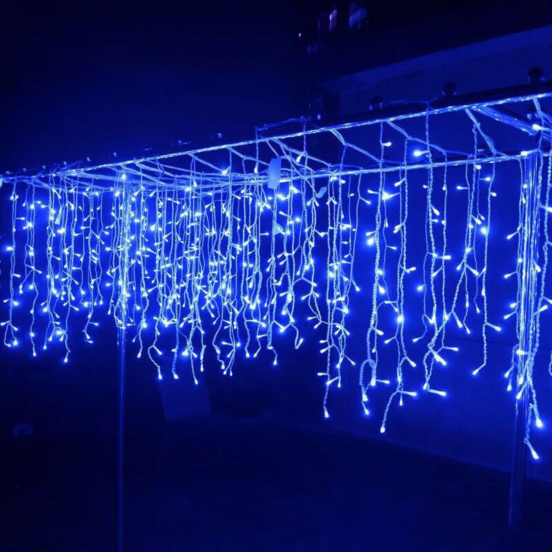 fairy curtain lights blue christmas singapore