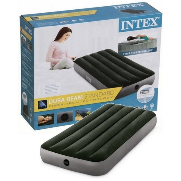 Electric blow up bed top