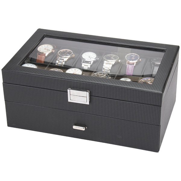 carbon fiber watch box