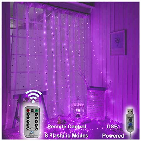buy purple curtain fairy lights singapore
