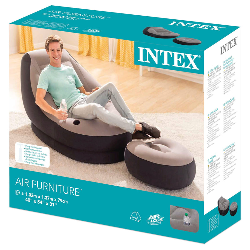 intex air sofa stool singapore