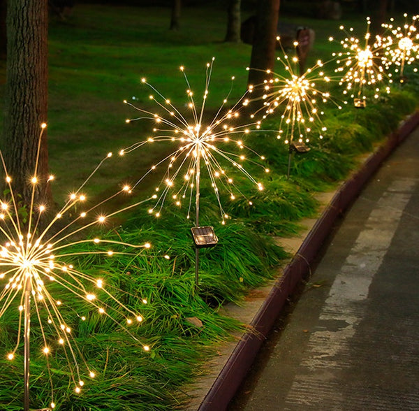 firework solar power led fairy light singapore christmas