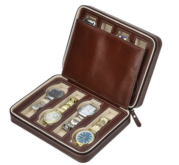 8 Slots Travel Watch Case Holder singapore