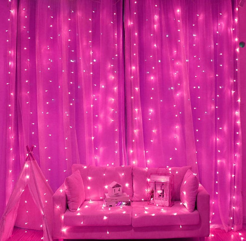 pink usb led fairy curtain lights singapore