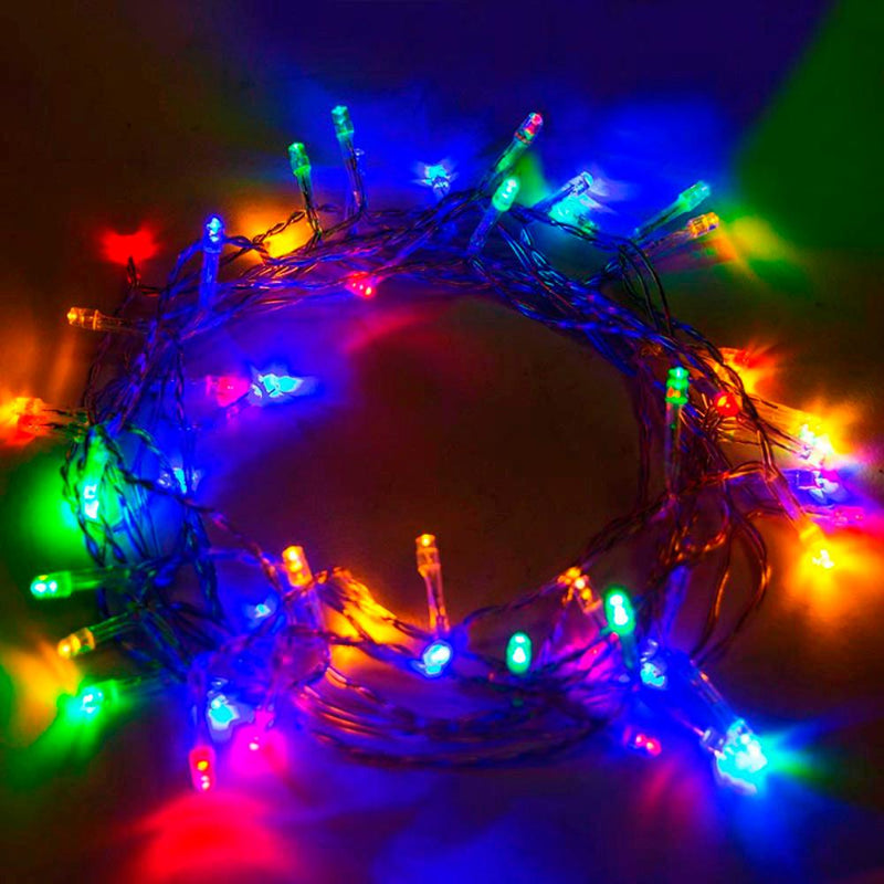 10 Meter 100 Led Battery Operated Fairy String Light Multi