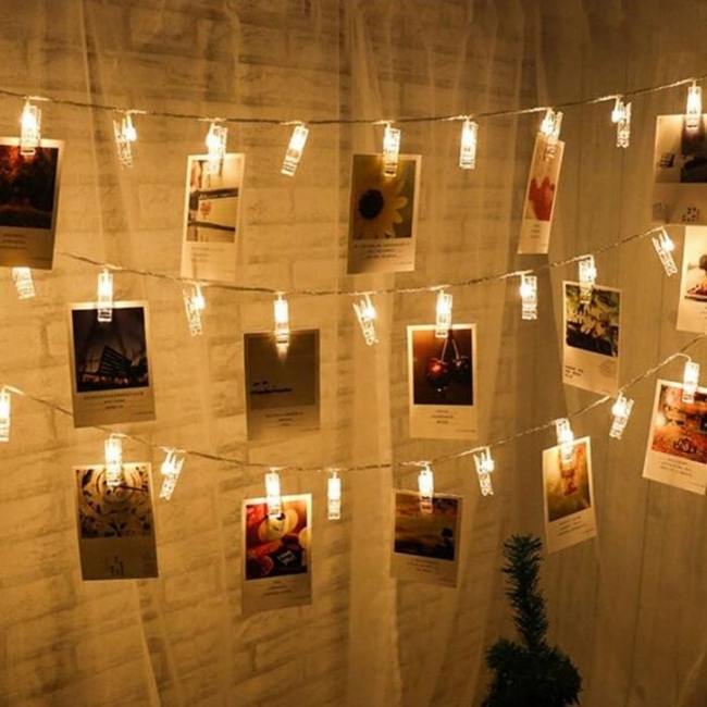 photo clips led fairy lights