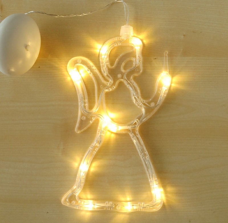 Battery Operated Christmas Suction Cup Decorations