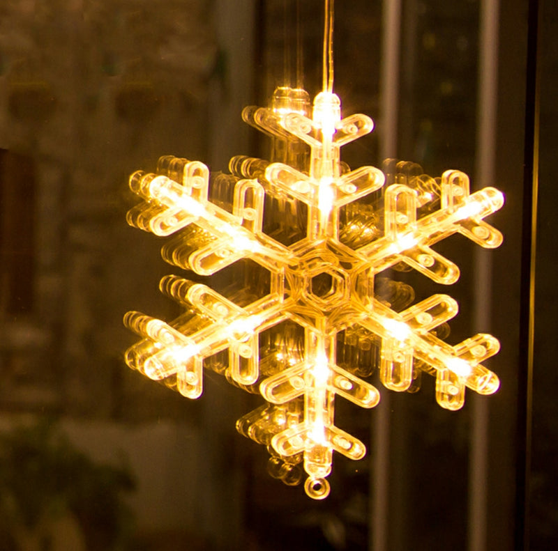 Battery Operated Christmas Suction Cup Decorations