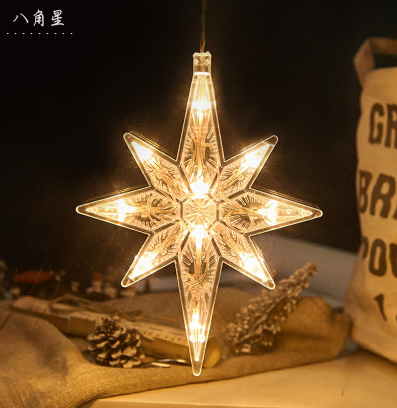 Battery Operated Christmas Suction Cup Decorations