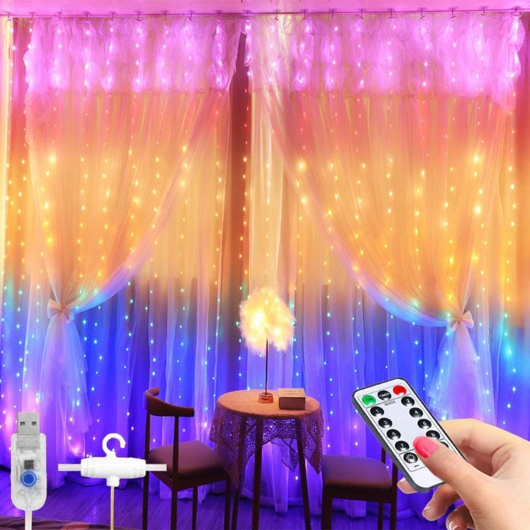 rainbow usb curtain lights singapore starzdeals