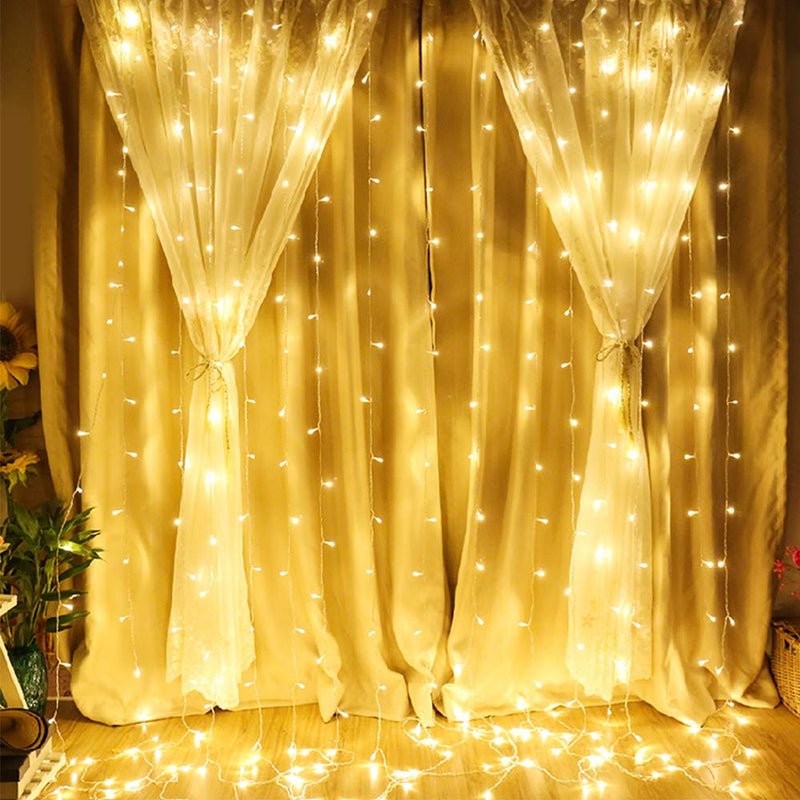 warm white curtain lights singapore