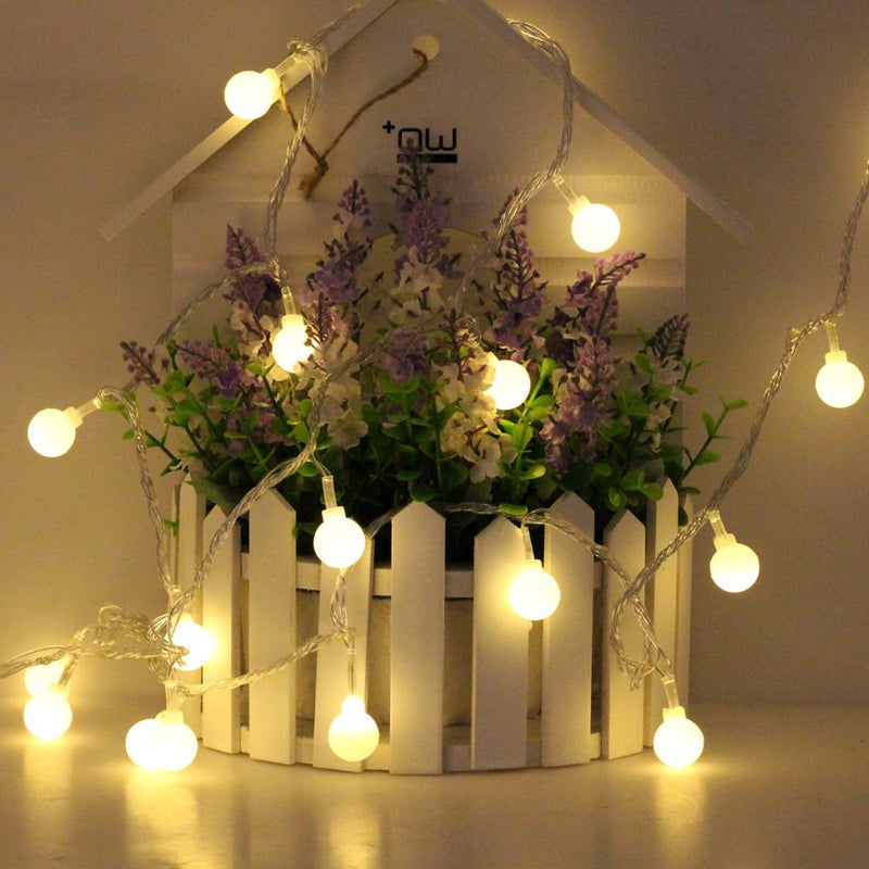 ball led fairy string lights battery operating string lights