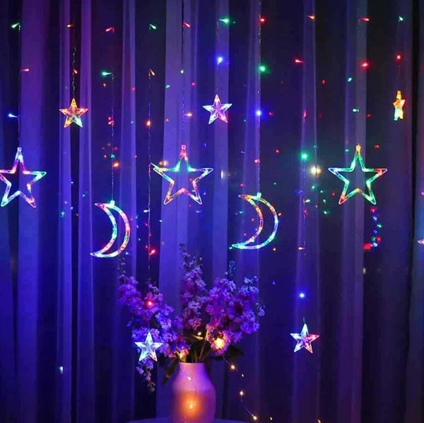 star moon fairy icicle led lights singapore multi