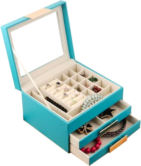 [ STARZ ] 3 Layer PU Jewelry Storage Box